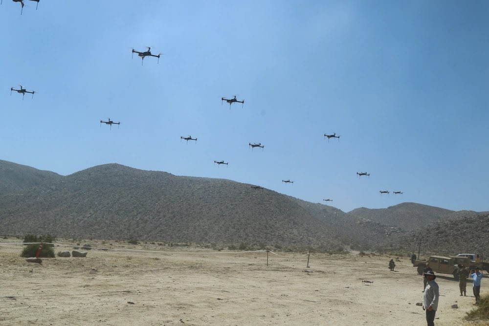 Drone swarm