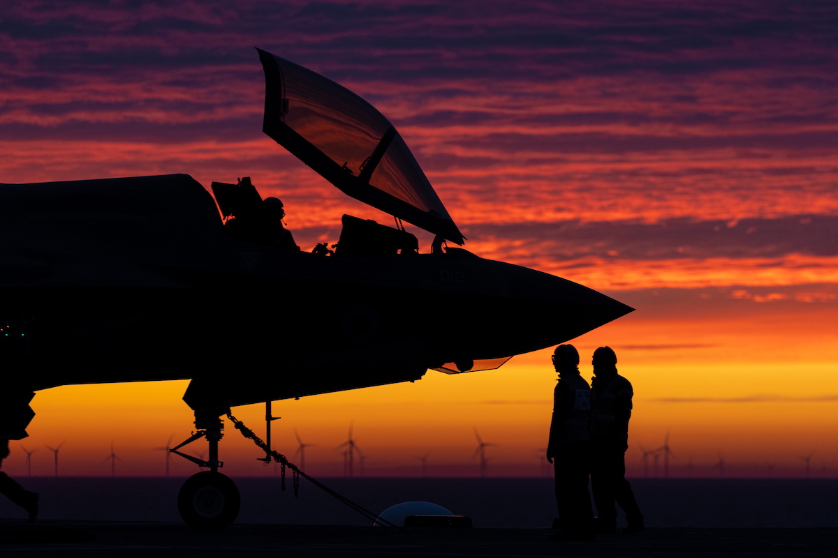 A UK Royal Air Force F-35B