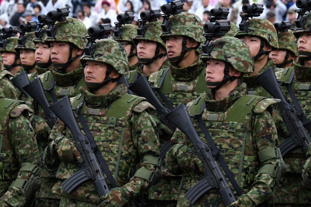 Japanese soldiers