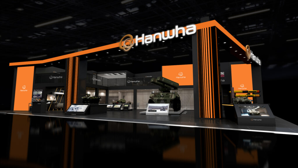 Hanwha booth