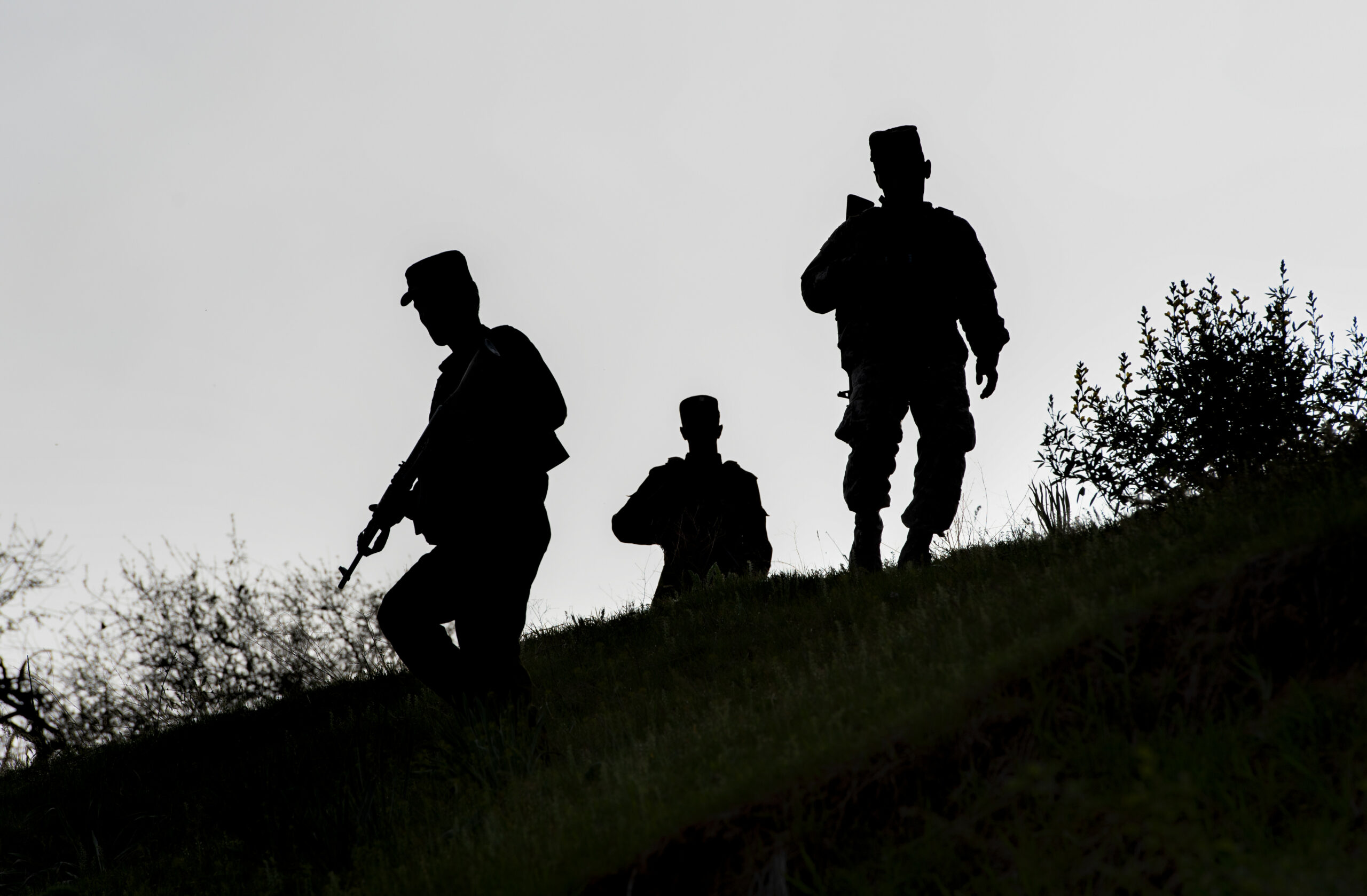 Tajik soldiers