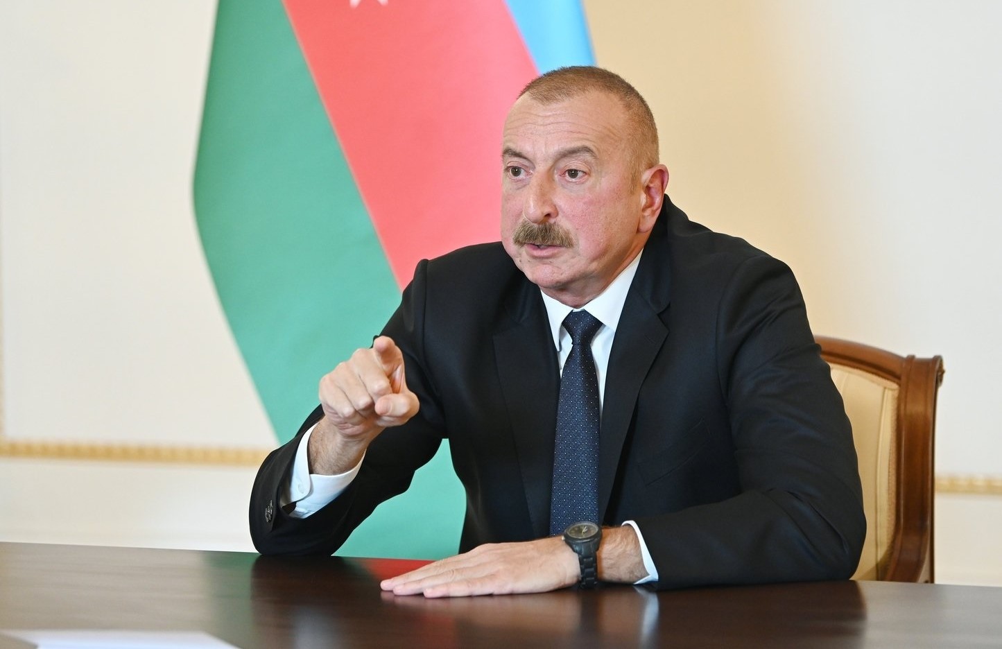 Azerbaijani President Ilham Aliyev
