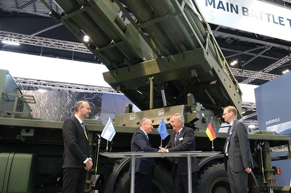EuroPULS rocket artillery system