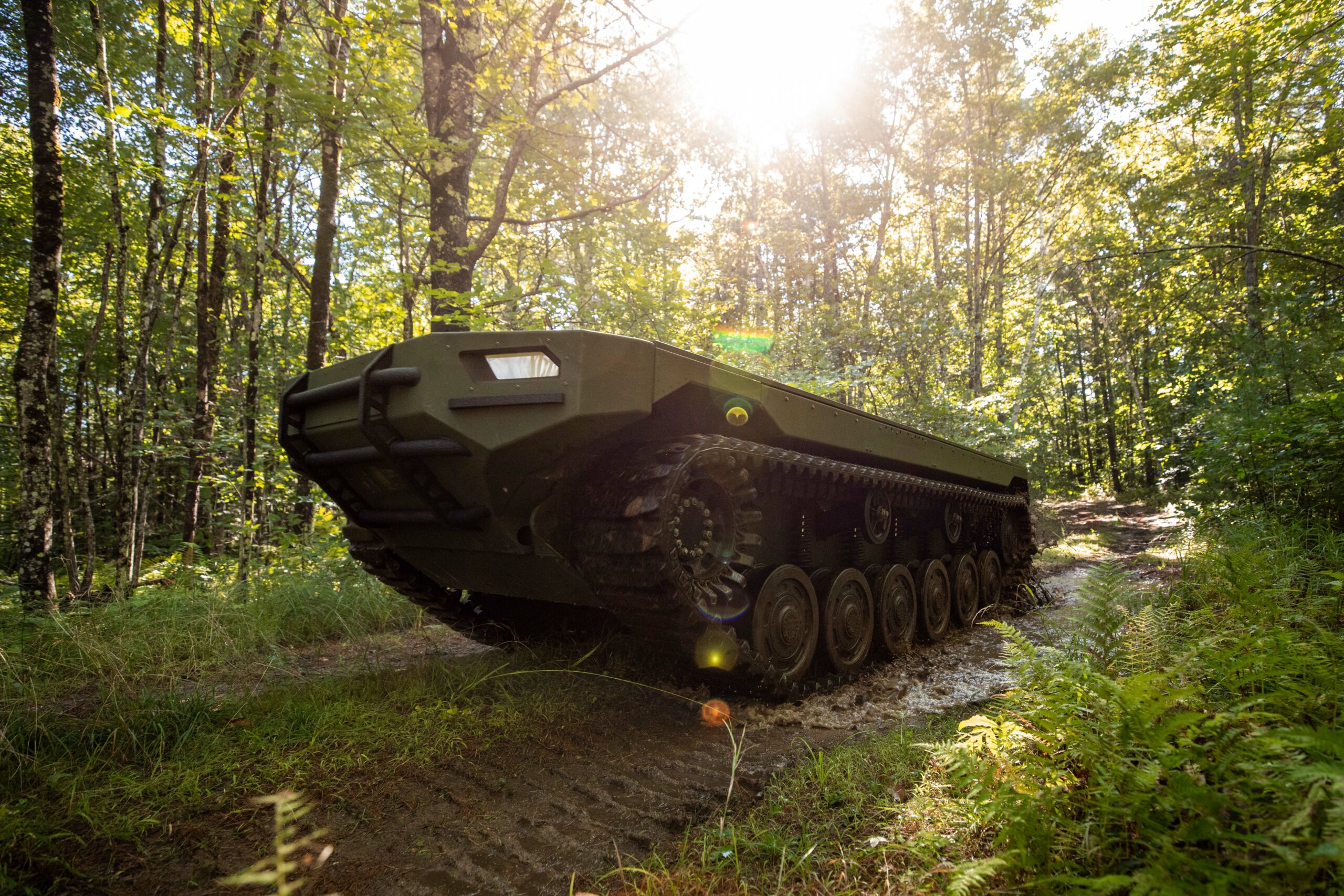 Textron Systems is offering the RIPSAW® M3 vehicle for the program