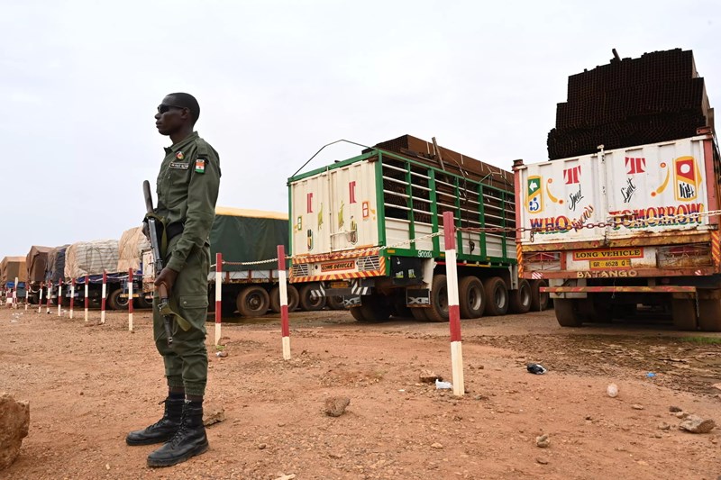 A Nigerien soldier