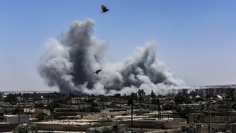 Syria air strike