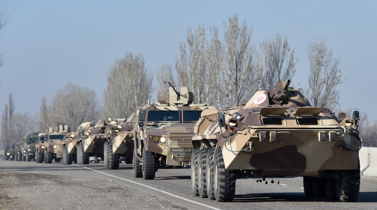 Kyrgyz troops