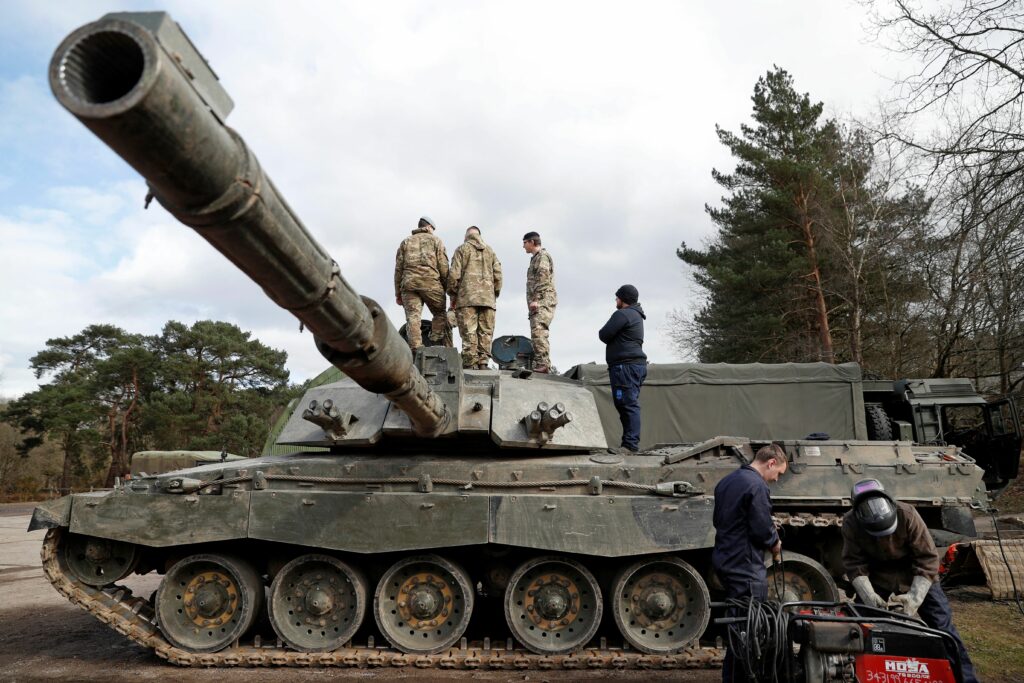 Challenger 2 main battle tank
