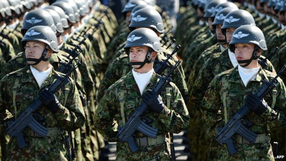 Japanese soldiers