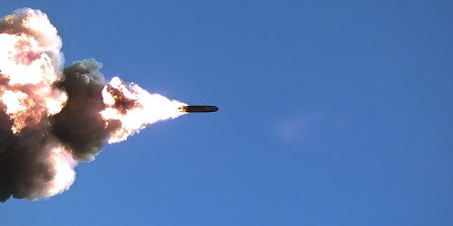 Ramjet 155 artillery shell.