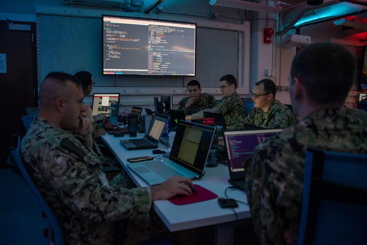 US Navy cyber warriors