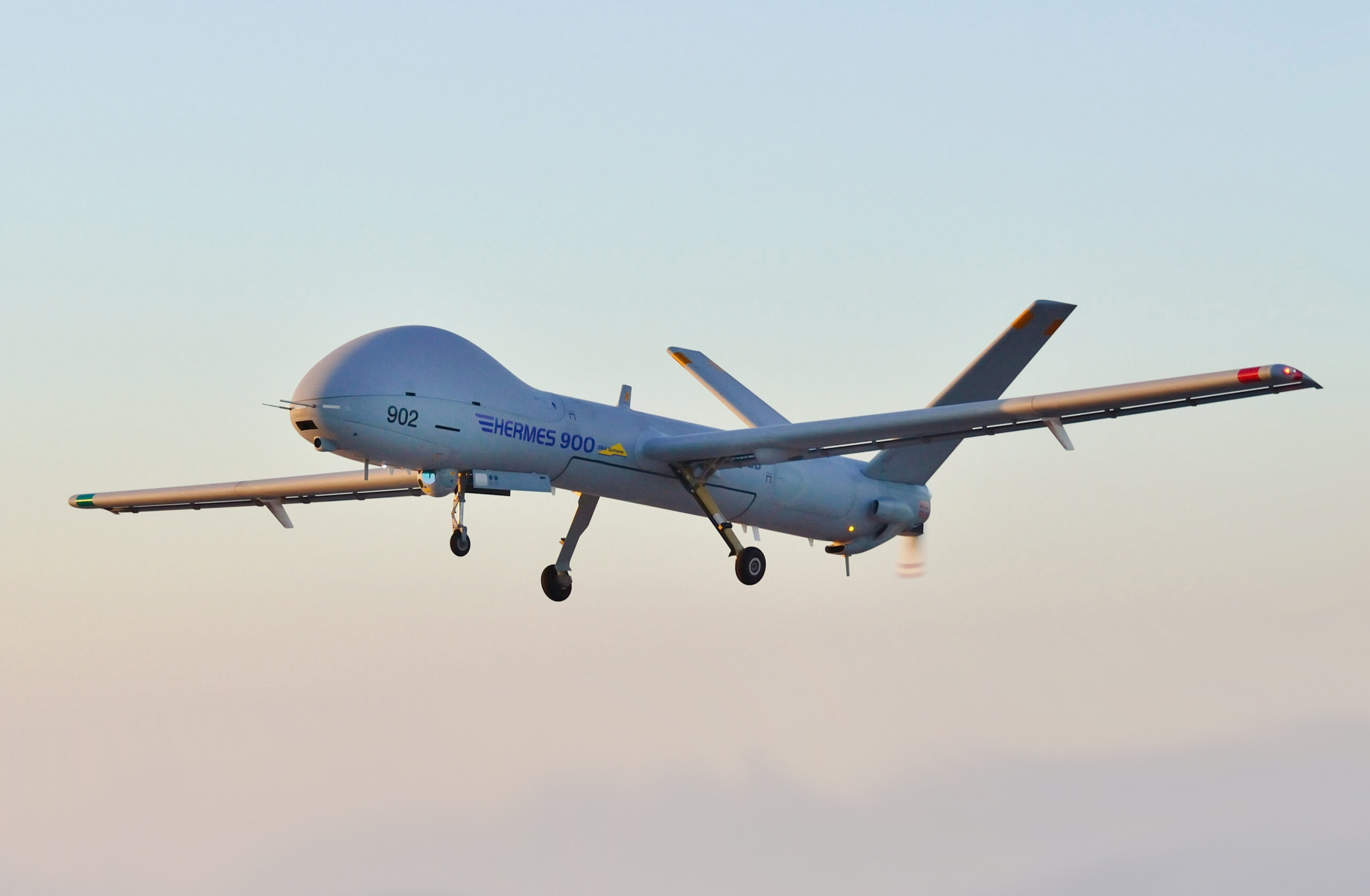 Hermes 900 tactical, medium-altitude, long-endurance drone