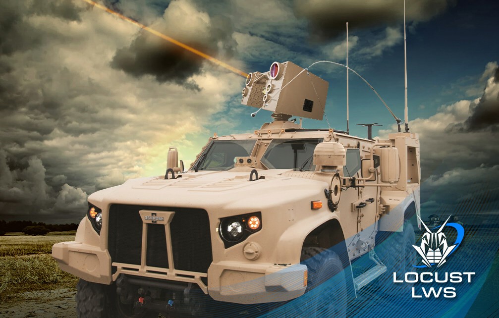 LOCUST laser JLTV