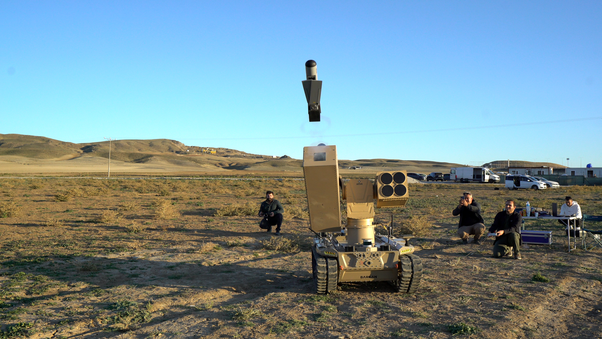 Barkan 2 unmanned ground vehicle