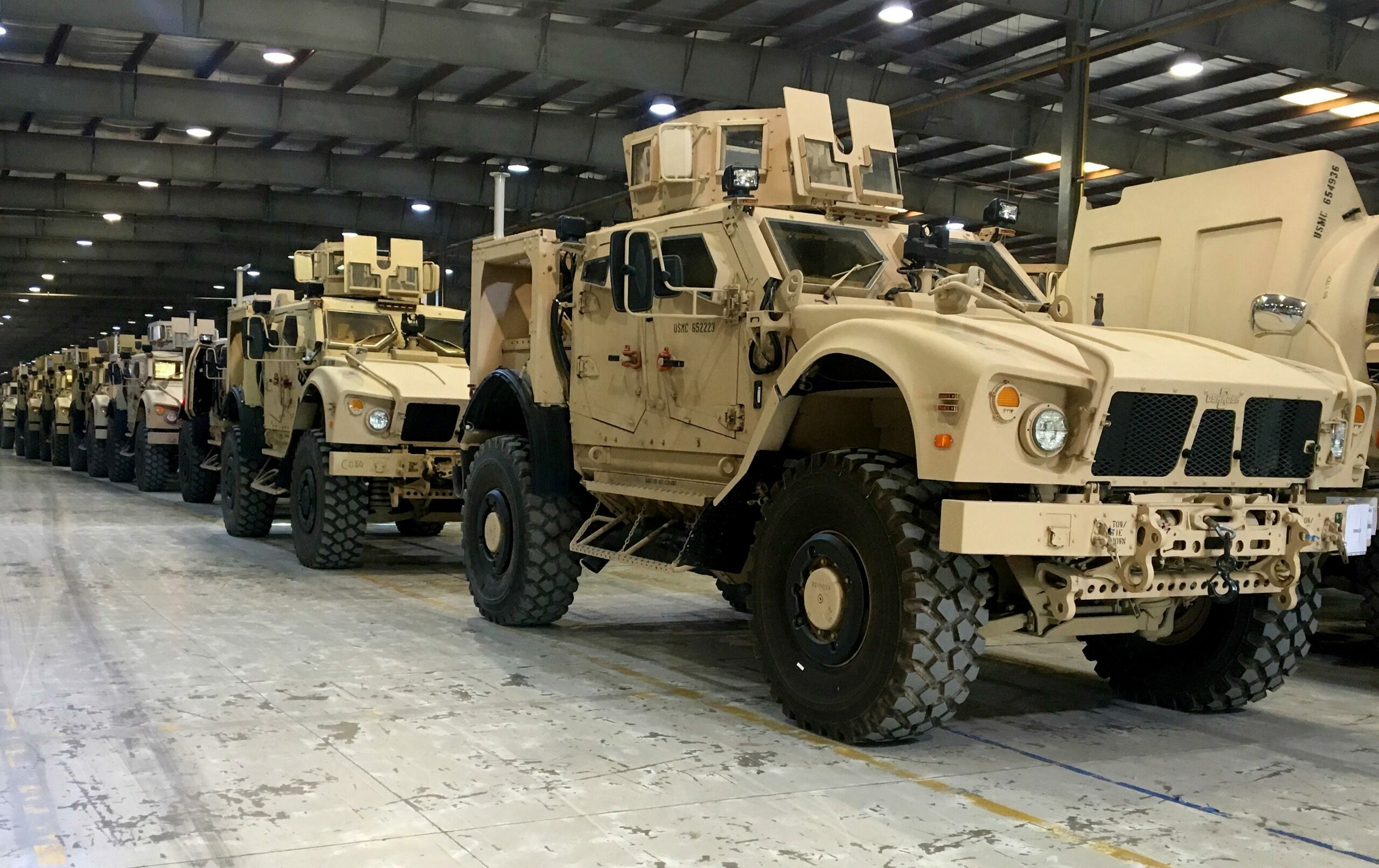 Mine Resistant Ambush Protected vehicles