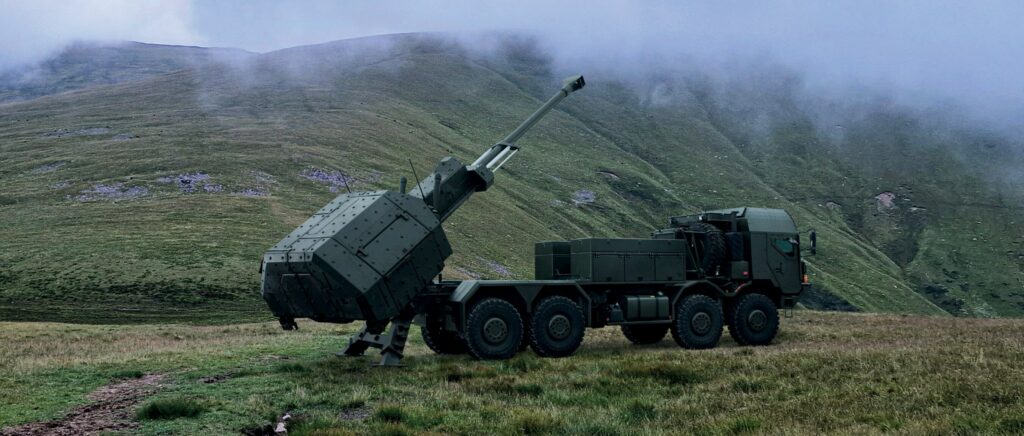 The ARCHER mobile artillery system, purpose-built to keep pace with fast moving land forces and deliver superior mobility, lethality, and survivability.