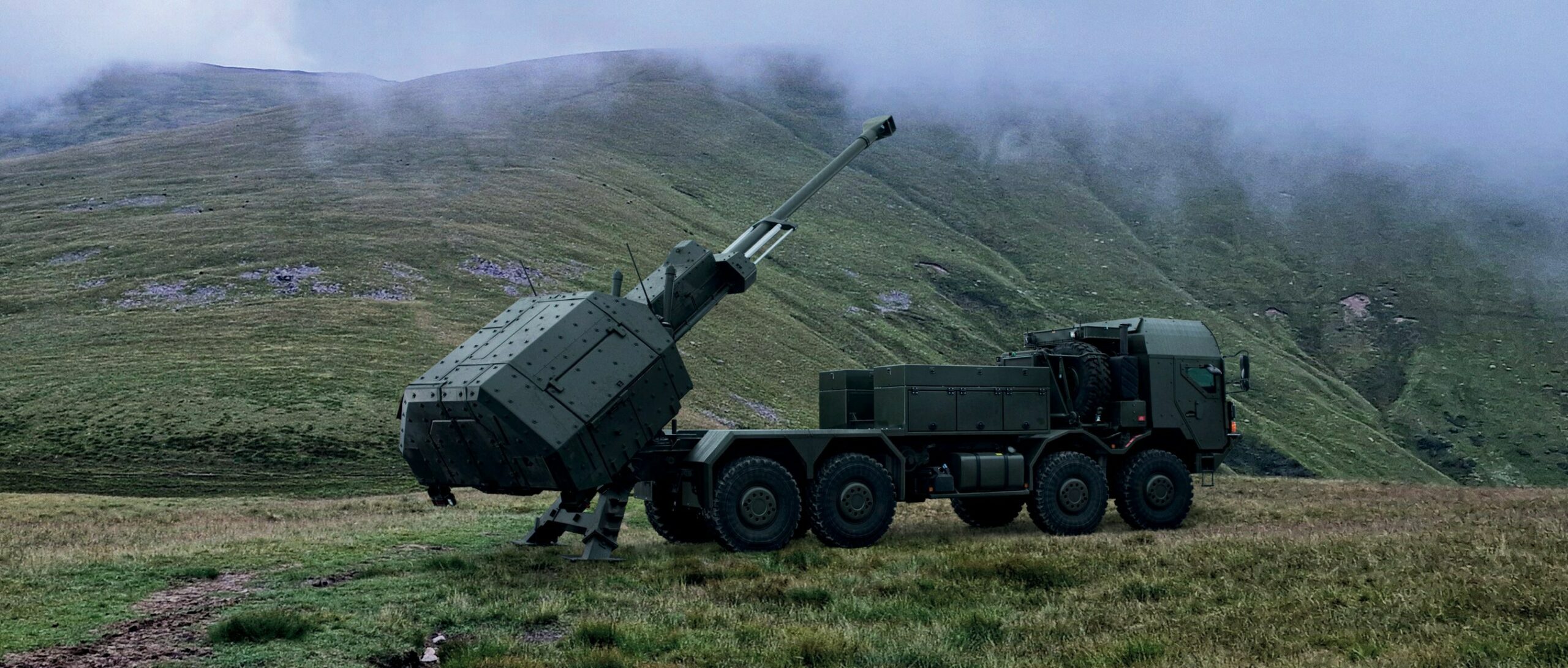 The ARCHER mobile artillery system, purpose-built to keep pace with fast moving land forces and deliver superior mobility, lethality, and survivability.