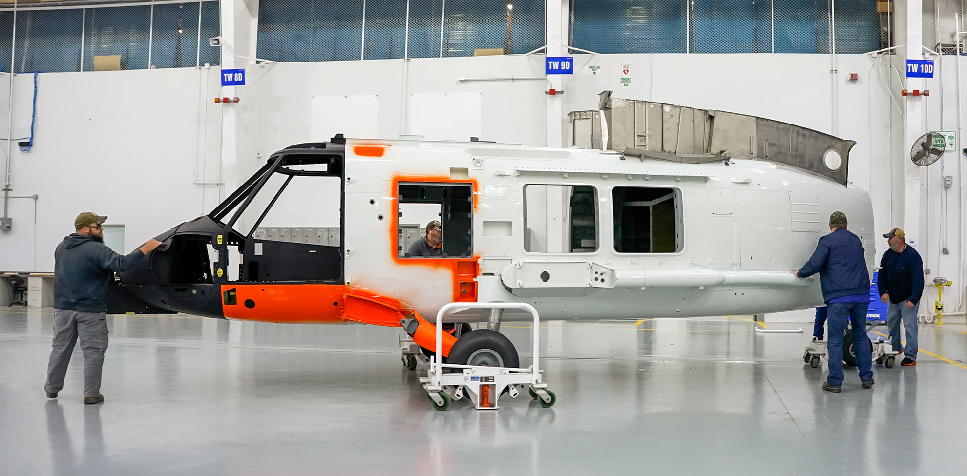 First airframe replacement for the U.S. Coast Guard's MH-60T Jayhawk helicopter fleet.