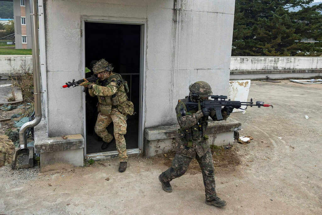 British soldiers