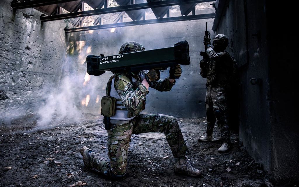 The Enforcer shoulder launched weapon system