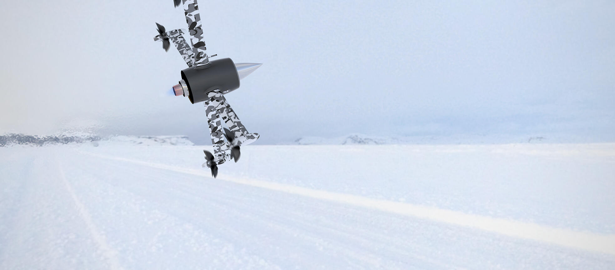 Huntress Turbojet drone