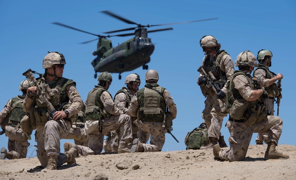 Canadian soldiers