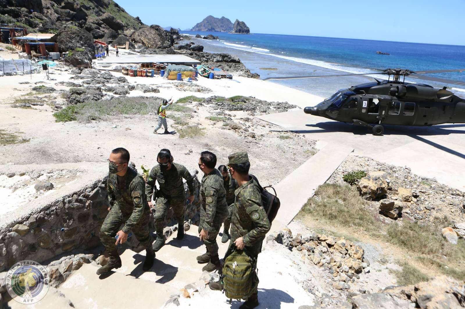 Philippine troops
