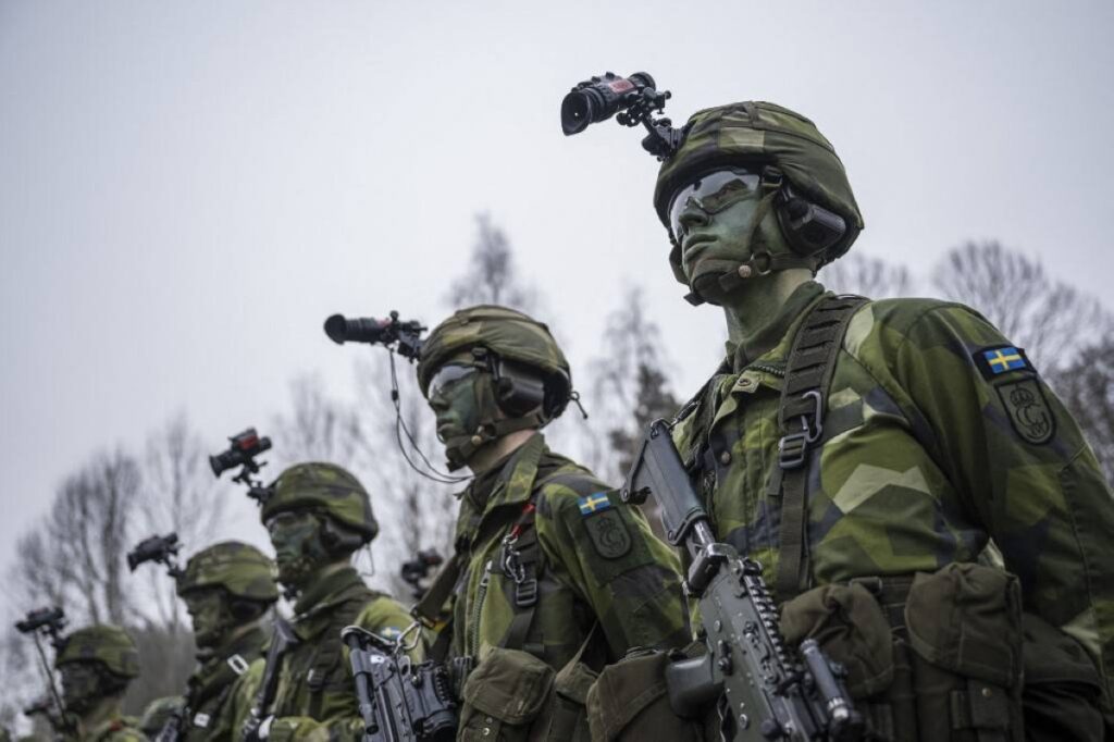 Swedish soldiers