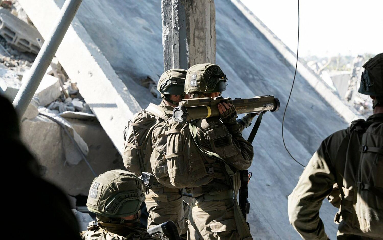 Israeli soldiers in Gaza