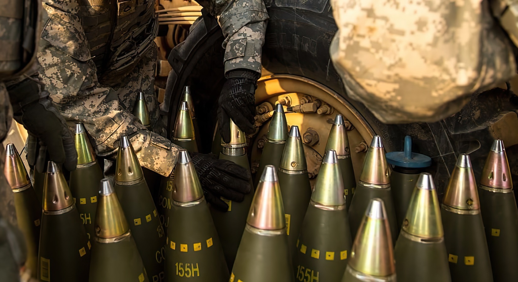 155-millimeter shells