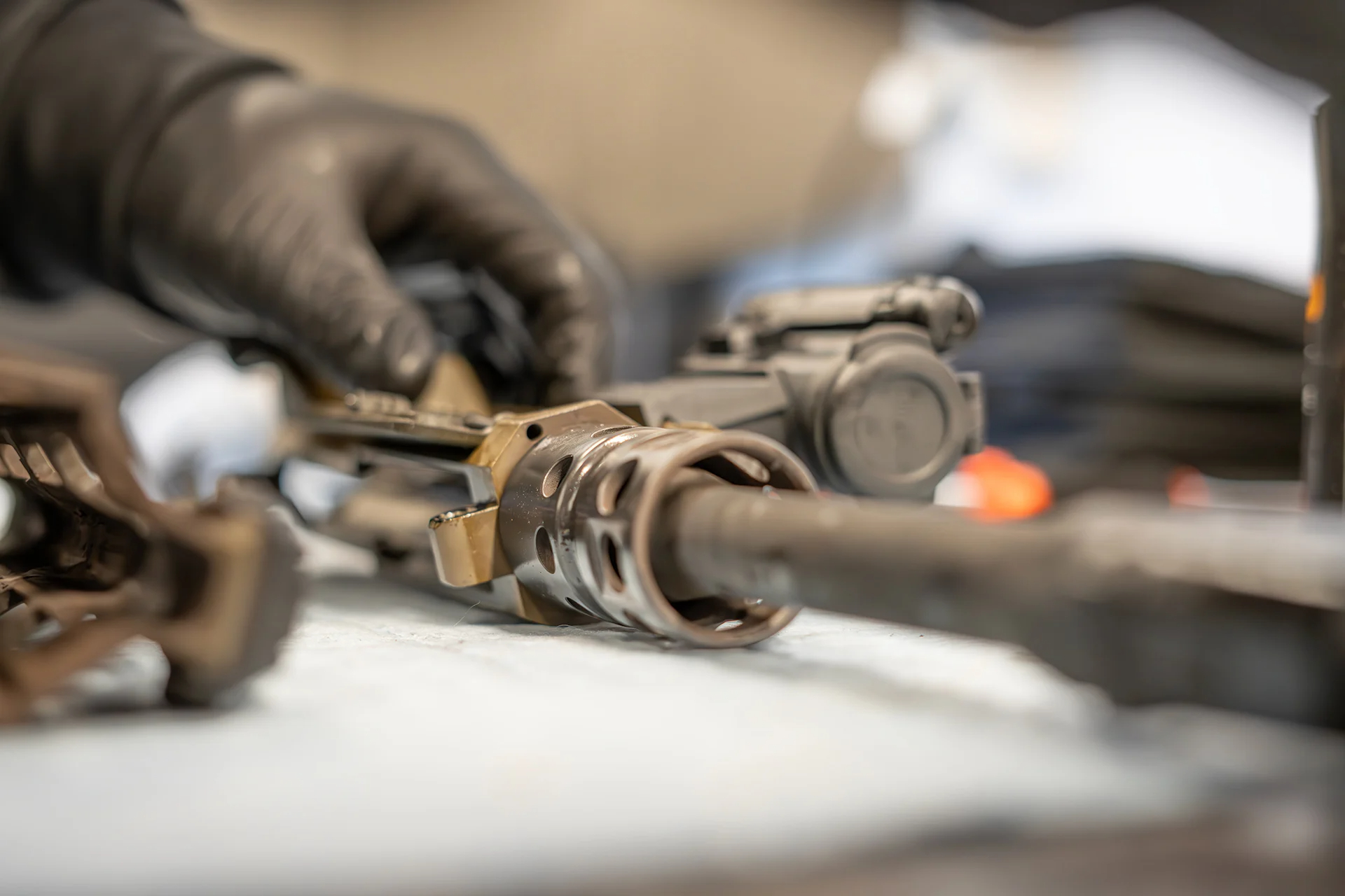 Self-defense weapon (SSV 24) test