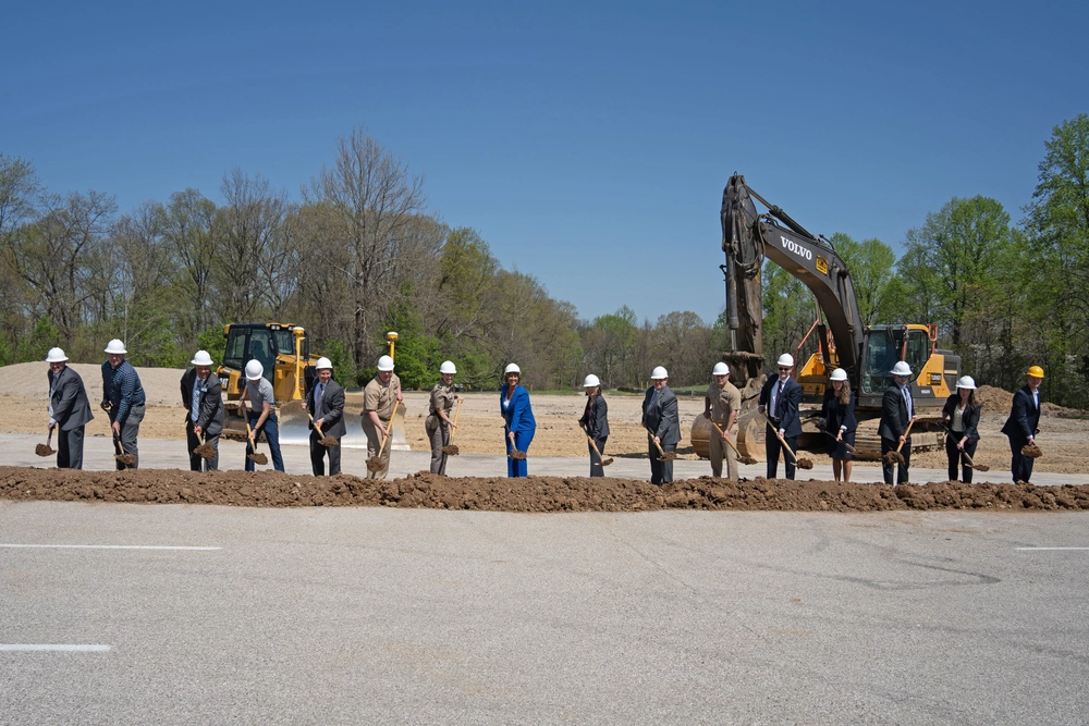 Leadership from the U.S. Army Corps of Engineers, Louisville District and the Naval Surface Warfare Center, Crane Division, participated in a groundbreaking ceremony for the new Strategic Systems Engineering Facility in Crane, Indiana, April 15, 2024. The new strategic missions facility will provide new integrated systems engineering and test capability and is planned to be completed at the end of 2025.