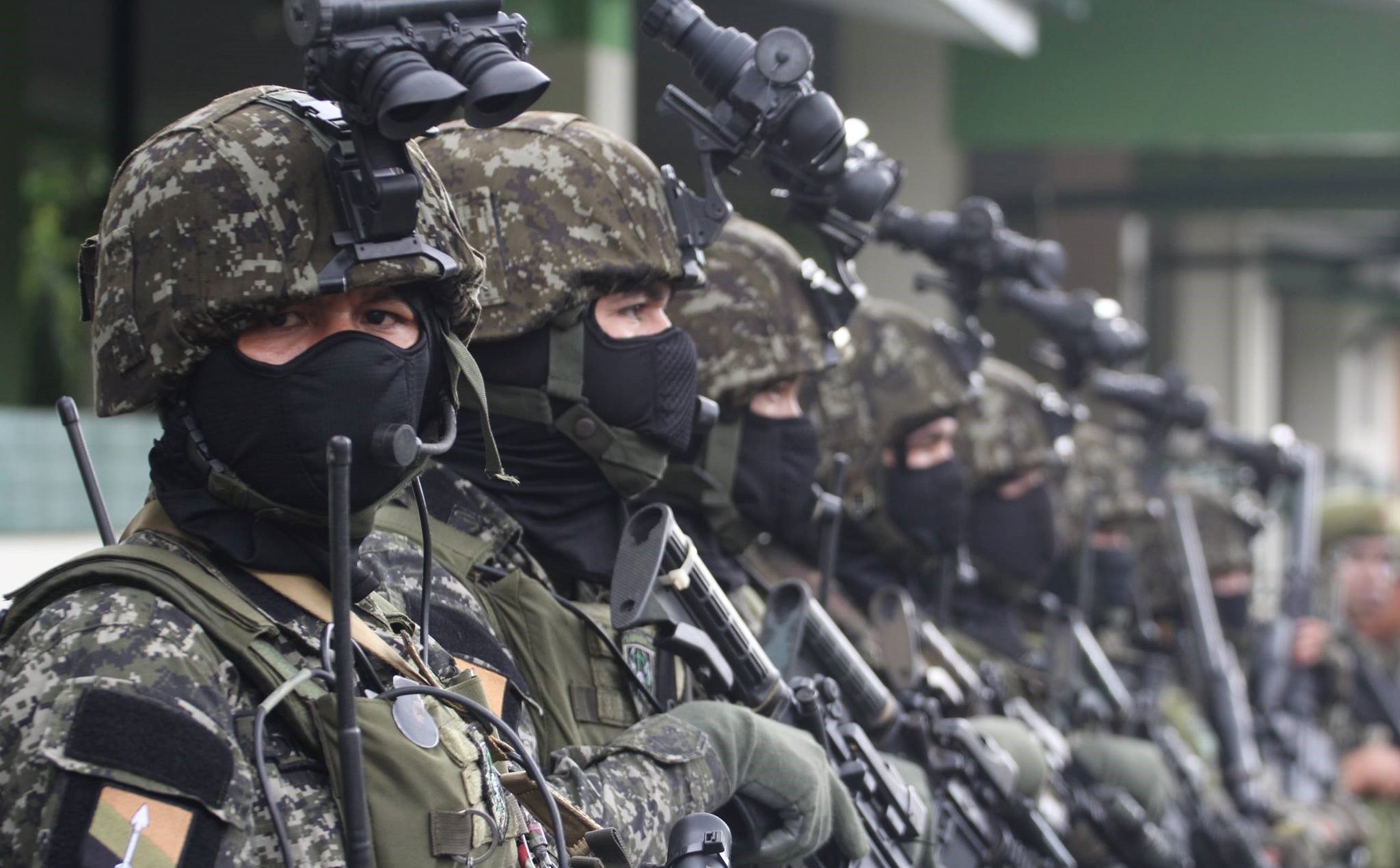 Philippine Army soldiers