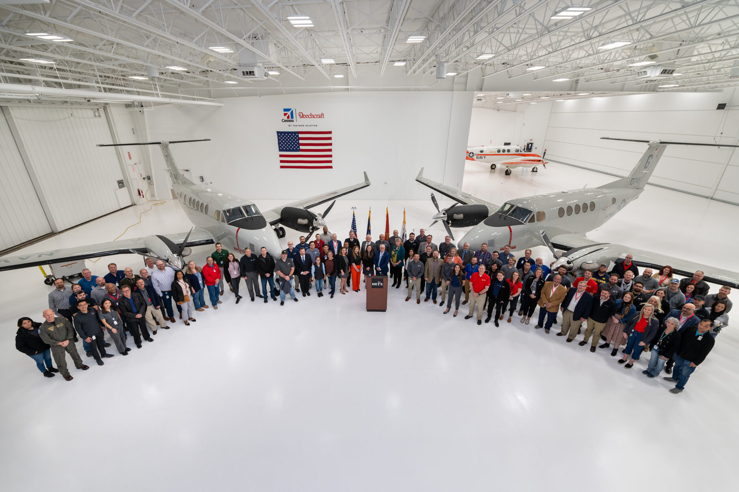 Beechcraft King Air 260 Multi-Engine Training System (METS) T-54A for the U.S. Navy