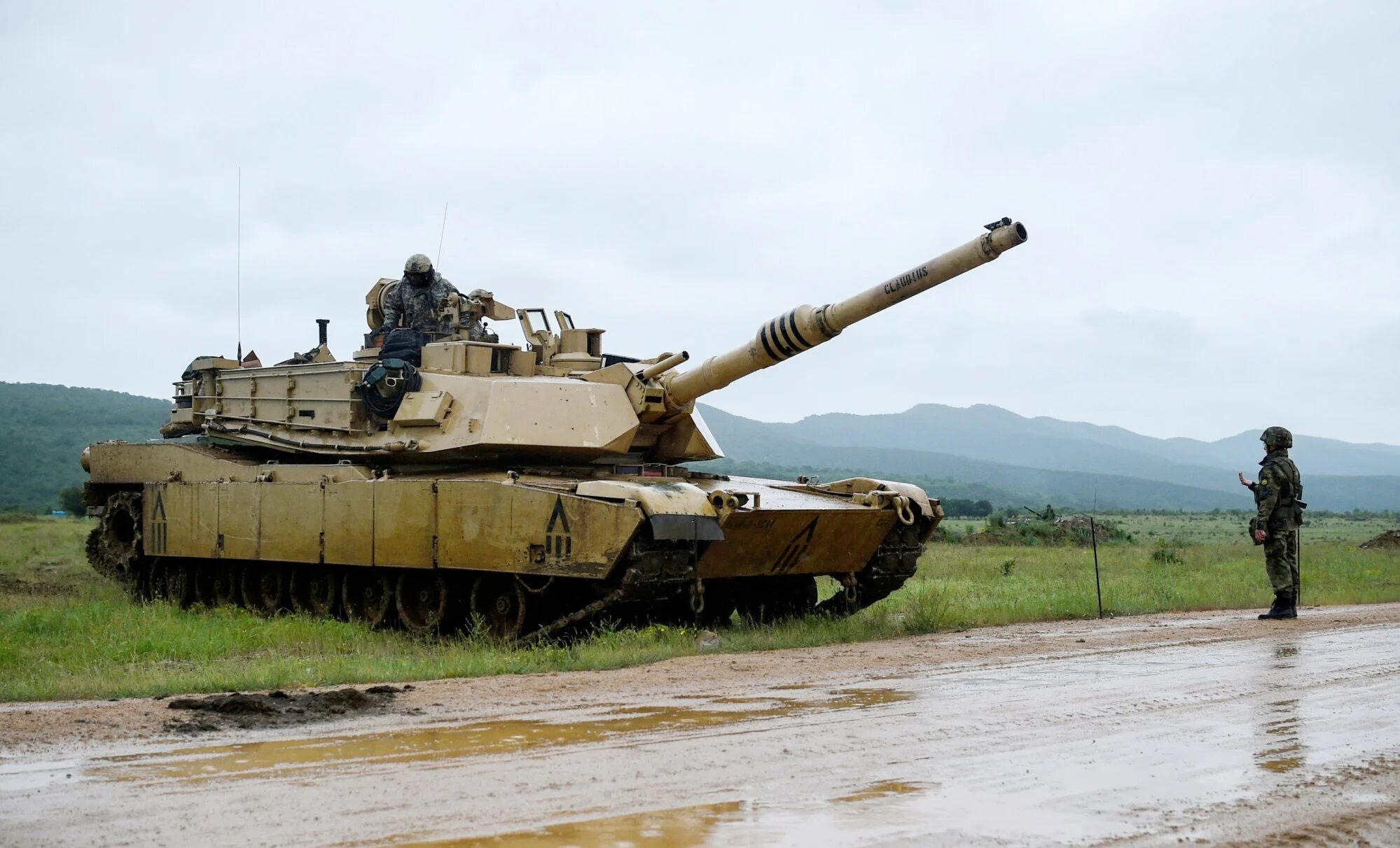 Abrams tank