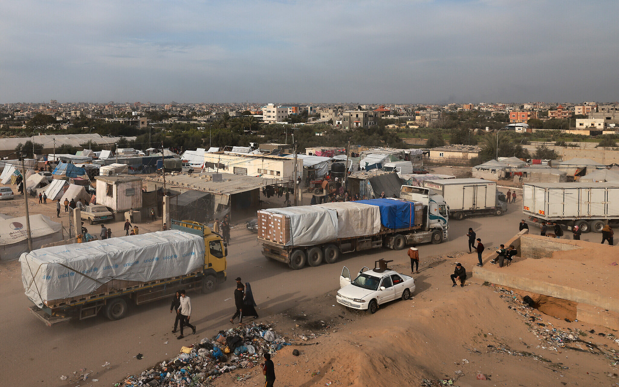 humanitarian aid Gaza