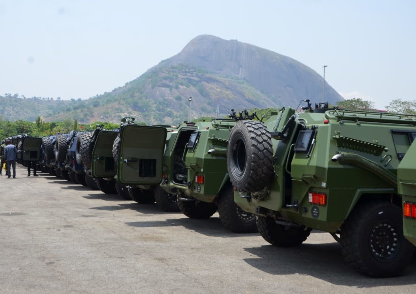 armored personnel carriers