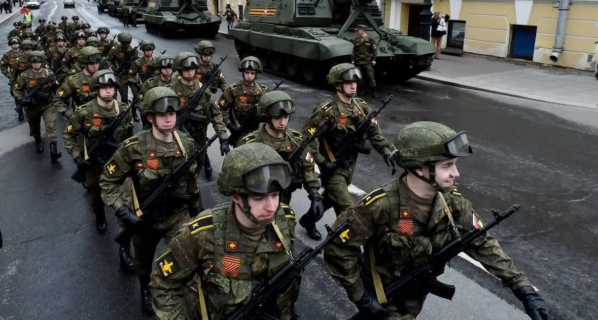 Russian military cadets