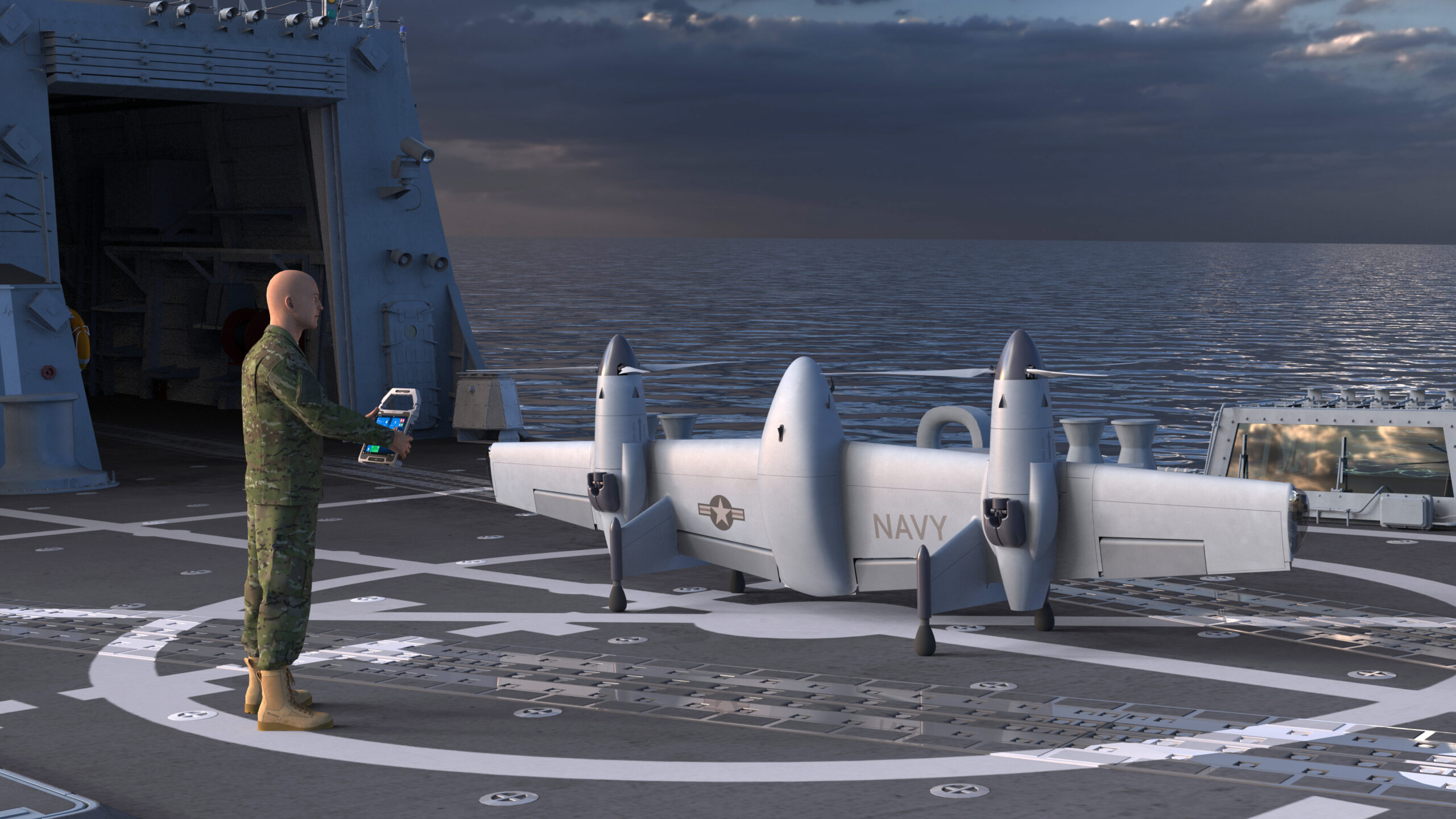 VTOL drone
