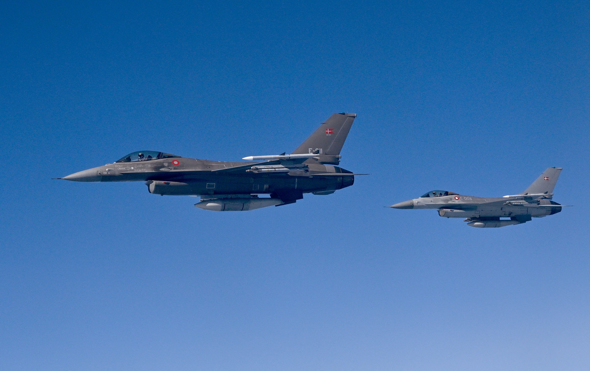 Danish F-16 jets