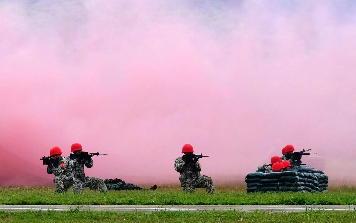 Taiwanese soldiers