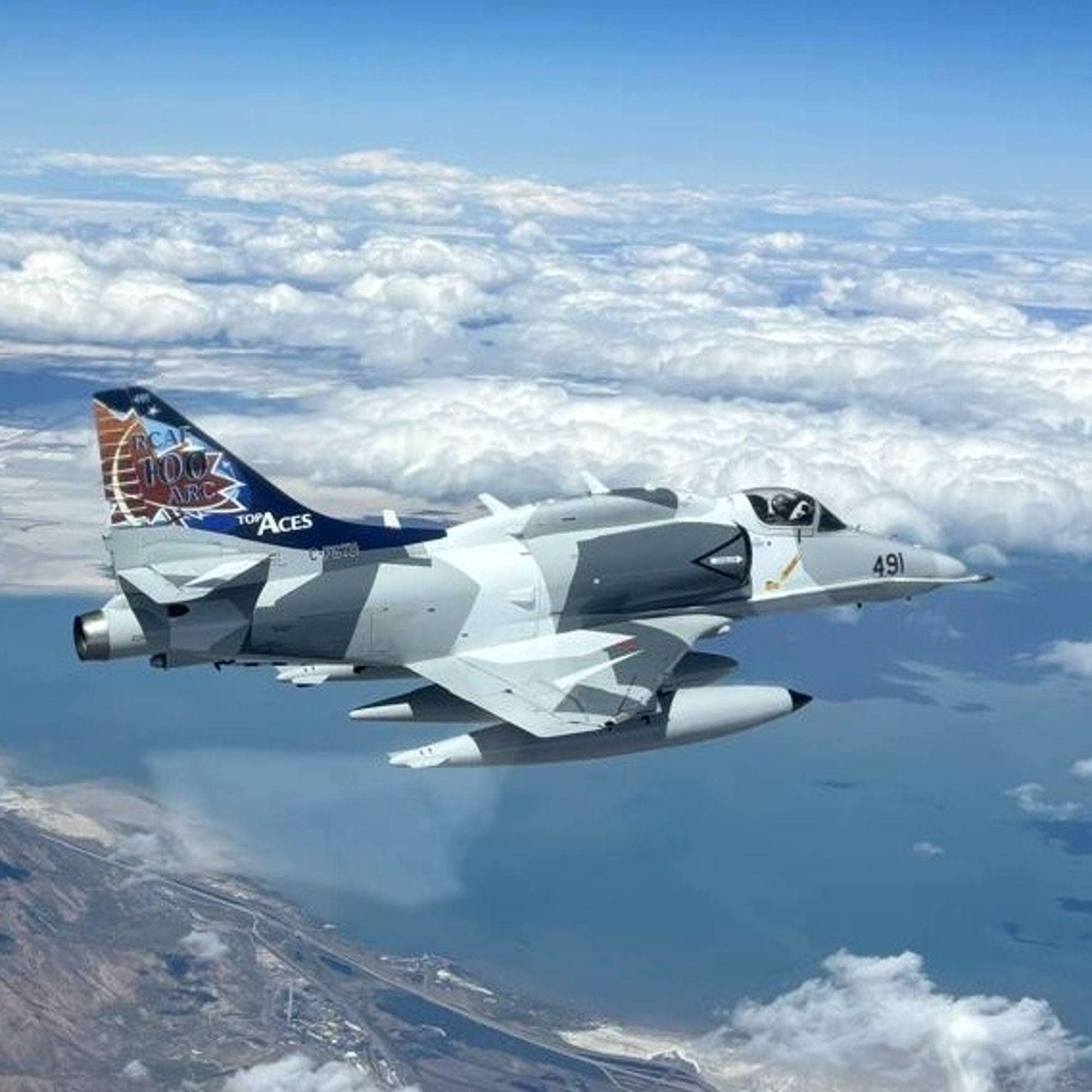 A-4 Skyhawk Advanced Aggressor Fighter