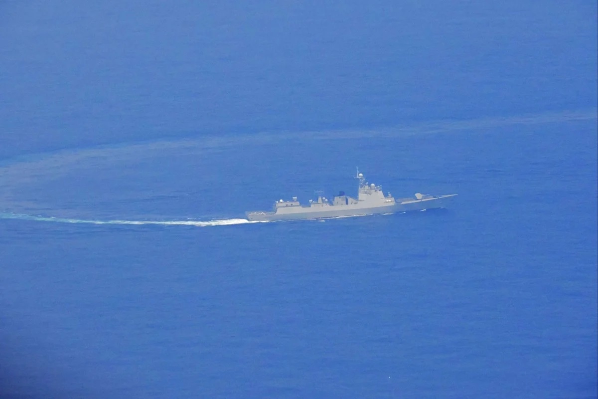 Chinese military vessel
