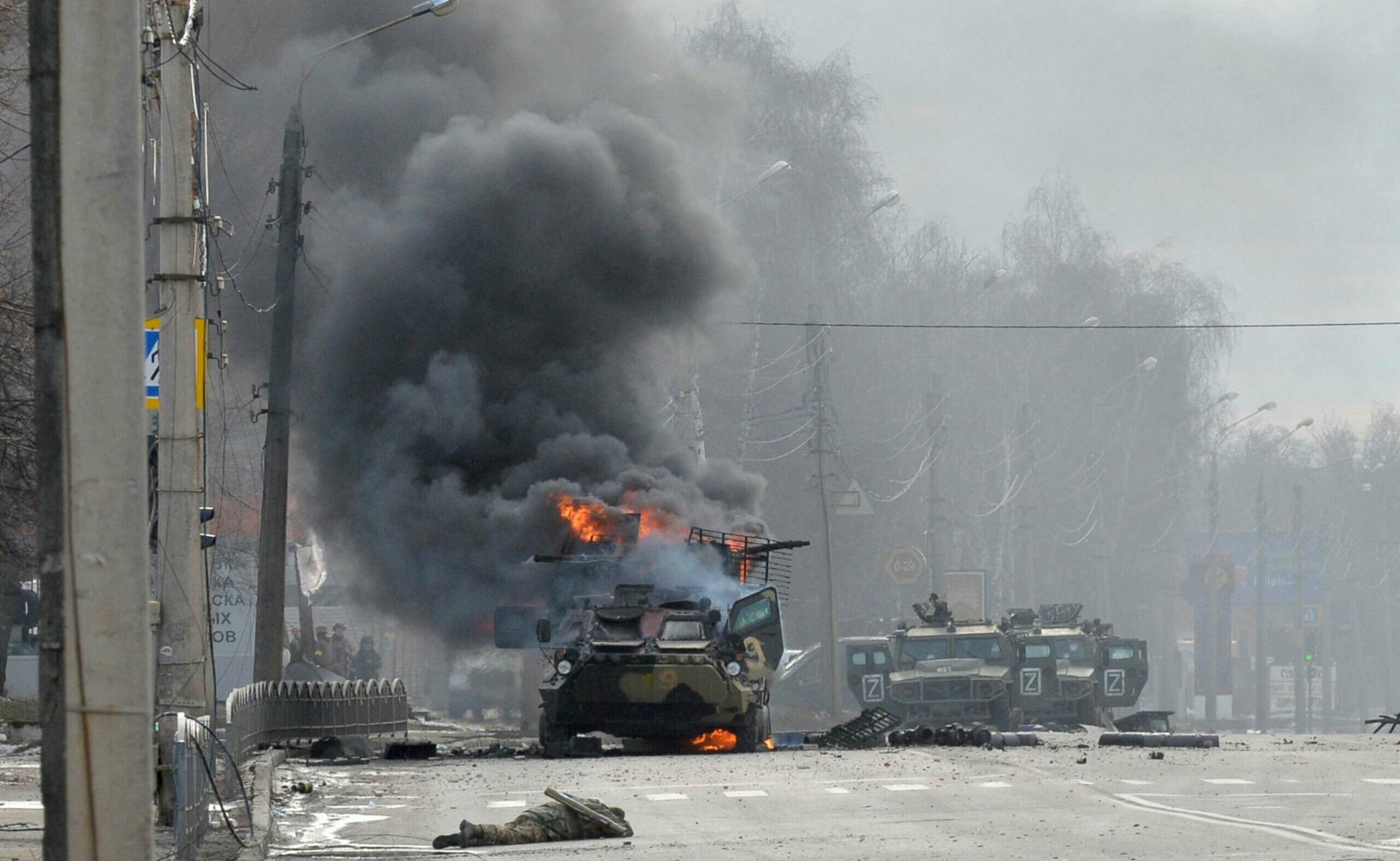 Fighting in Kharkiv