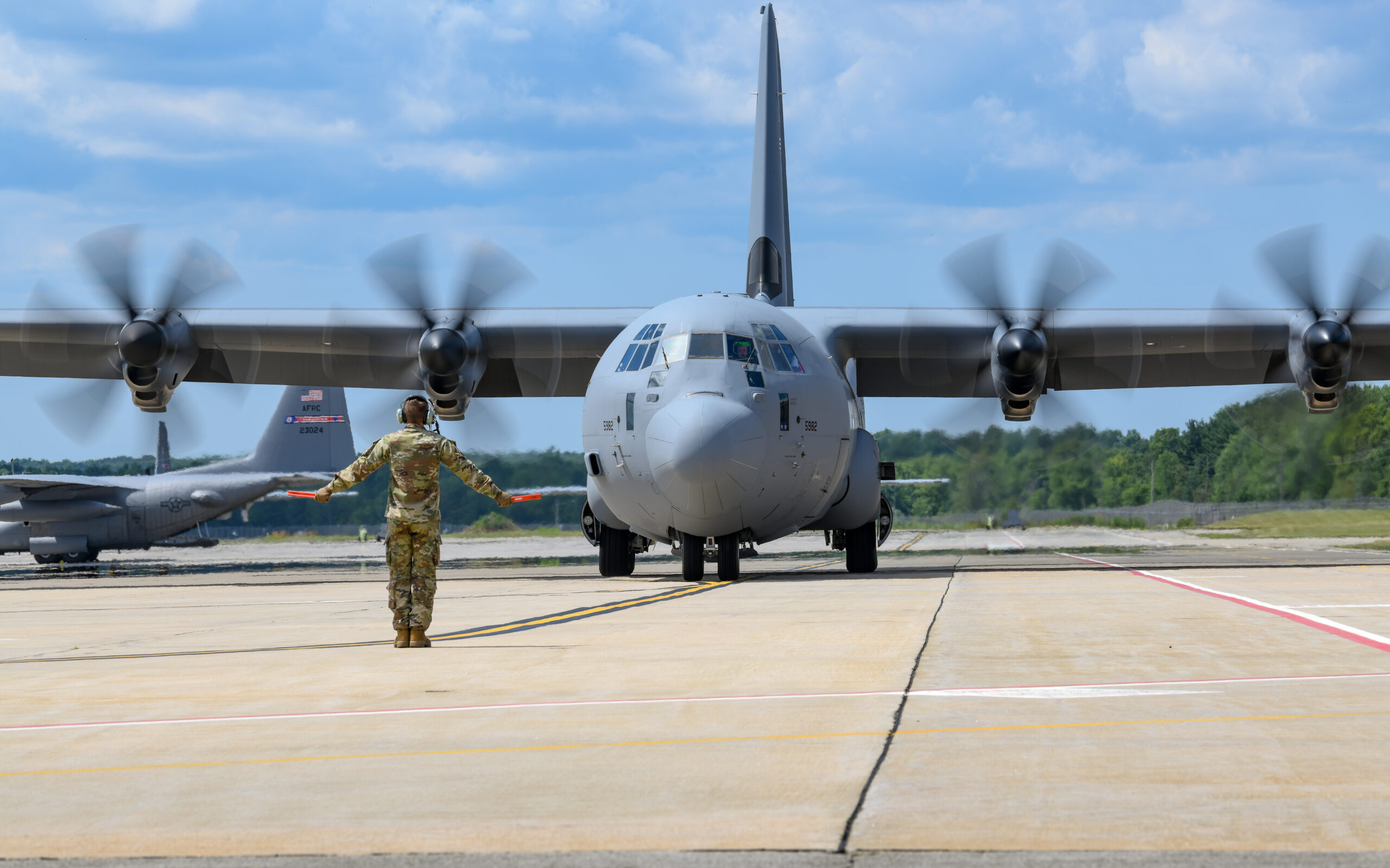 C-130J-30 Super Hercules aircraft.
