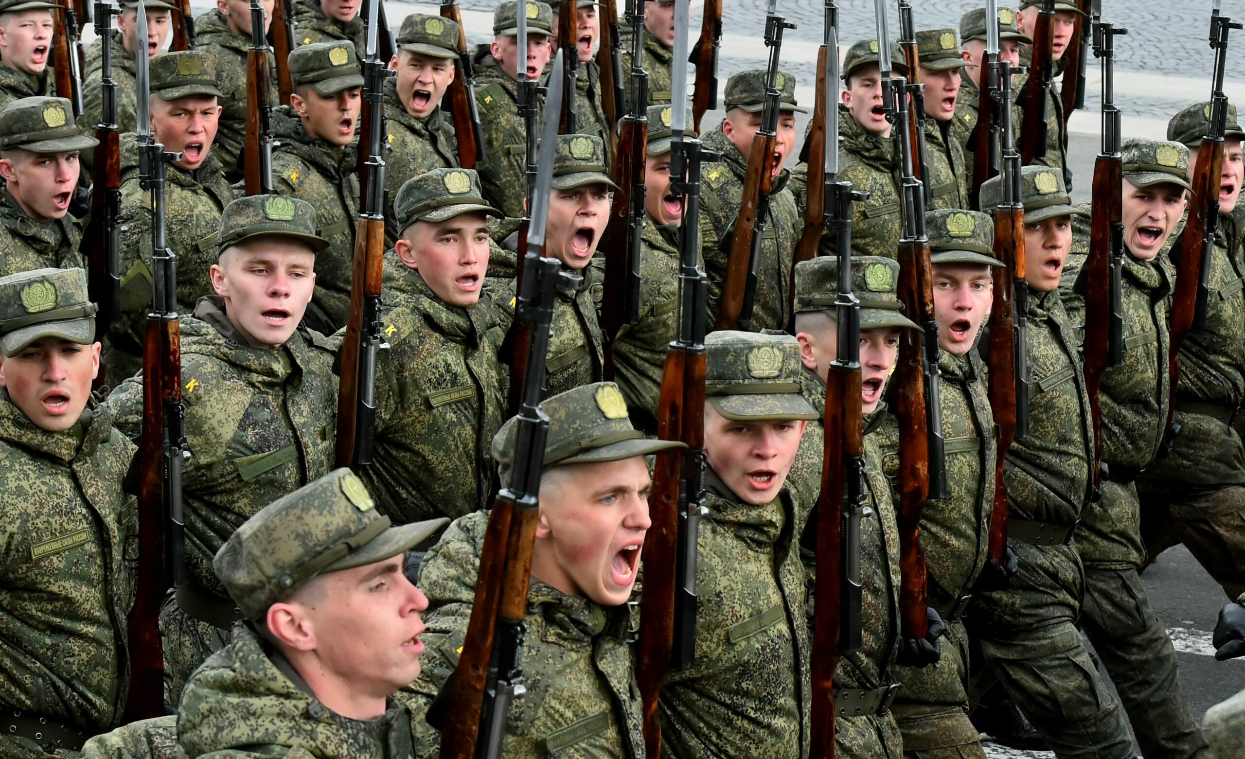 Russian military cadets