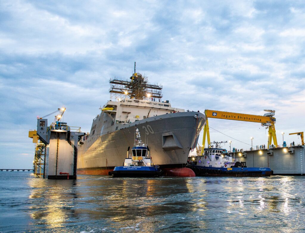 USS Harrisburg (LPD 30) San Antonio-class landing platform dock