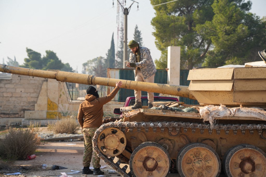 The Third Consecutive Day Of Rebel Advancements Towards Aleppo Continues, on November 29, 2024.