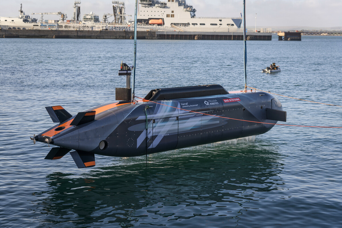 Herne, the extra-large autonomous underwater vehicle