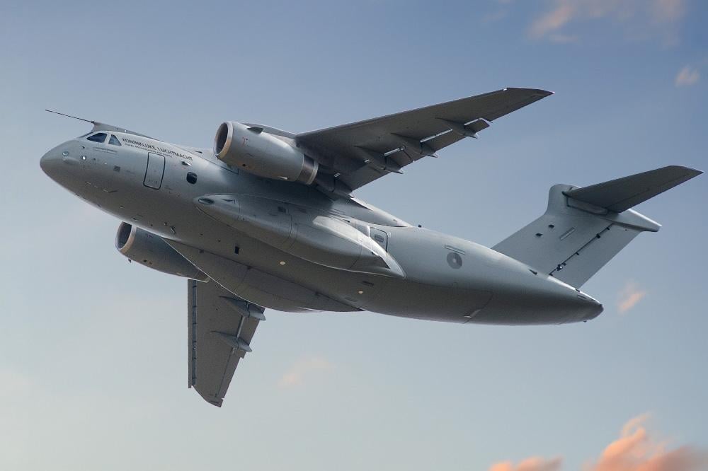Dutch Embrear C-390 Millennium multi-mission transport aircraft